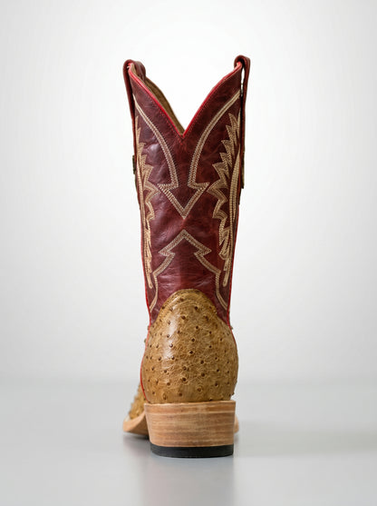 Ranchers Umber Quill Rider — Cutter Toe Riding Heel