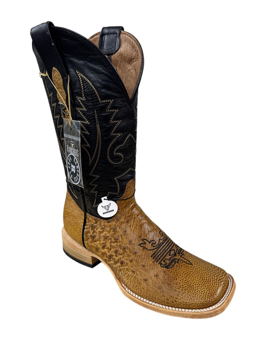 Ranchers Ostrich Belly Umber