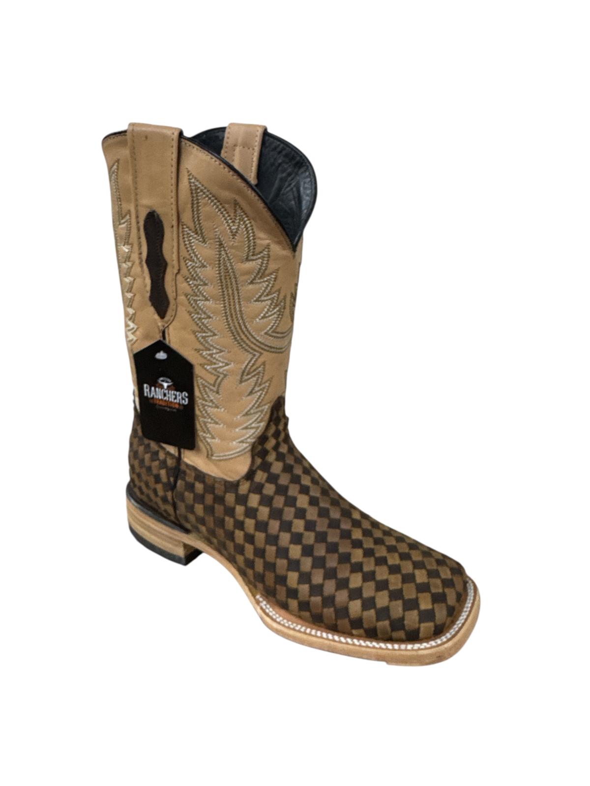 Ranchers Tejido Choco Tan