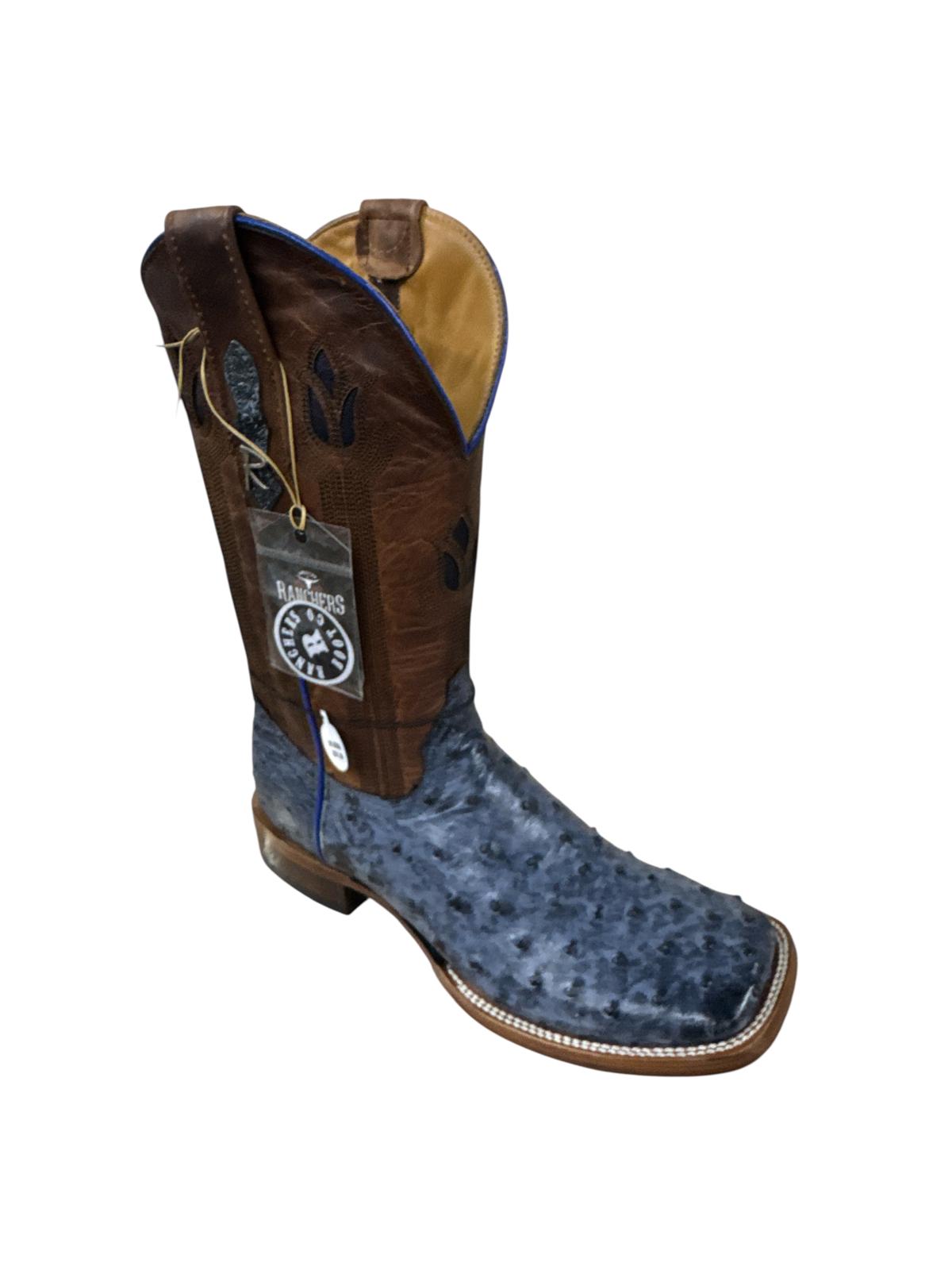 Ranchers Ostrich Navy Bruciato