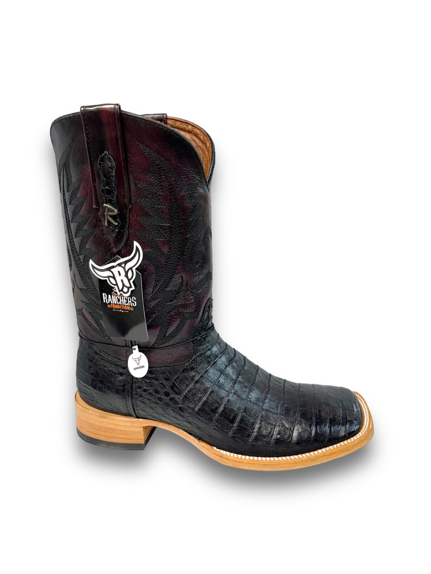 Ranchers Caiman Belly Negro II