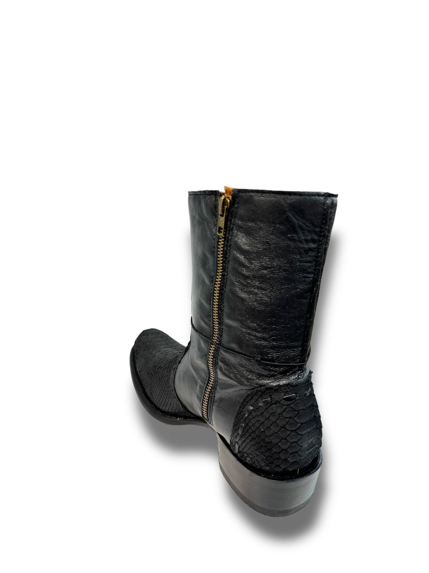 Ranchers Python Negro Botin II