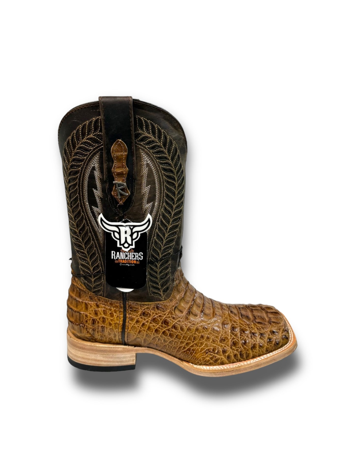 Ranchers Caiman Frente Antique Saddle